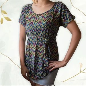 CUTE COLORFUL TUNIC by PIXLEY